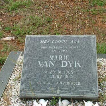 DYK Marie, van 1905-1983