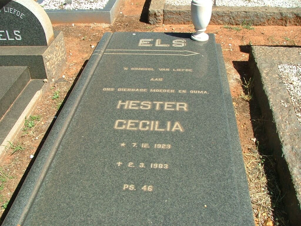 ELS Hester Cecilia 1923-1983
