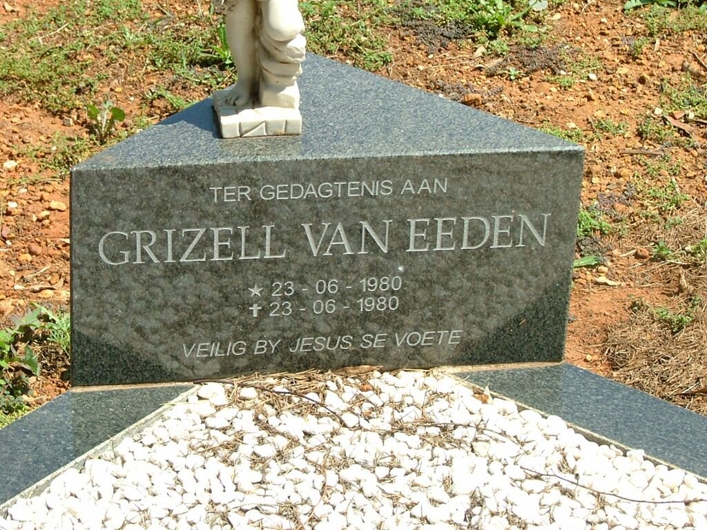 EEDEN Grizell, van 1980-1980