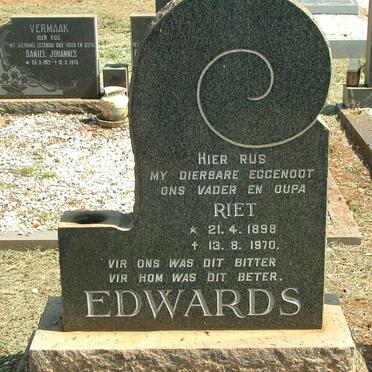 EDWARDS Riet 1898-1970