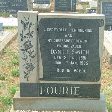 FOURIE Daniel Smith 1891-1965