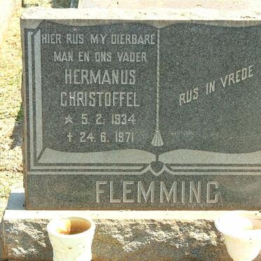FLEMMING Hermanus Christoffel 1934-1971