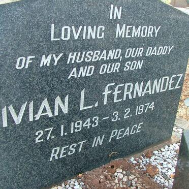 FERNANDEZ Vivian L. 1943-1974