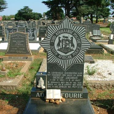 FOURIE Diedelof Jacobus 1951-1987