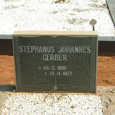GERBER Stephanus Johannes 1895-1977