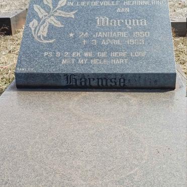 HARMSE Maryna 1950-1983
