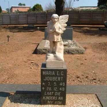JOUBERT Maria E.C. 1949-1949