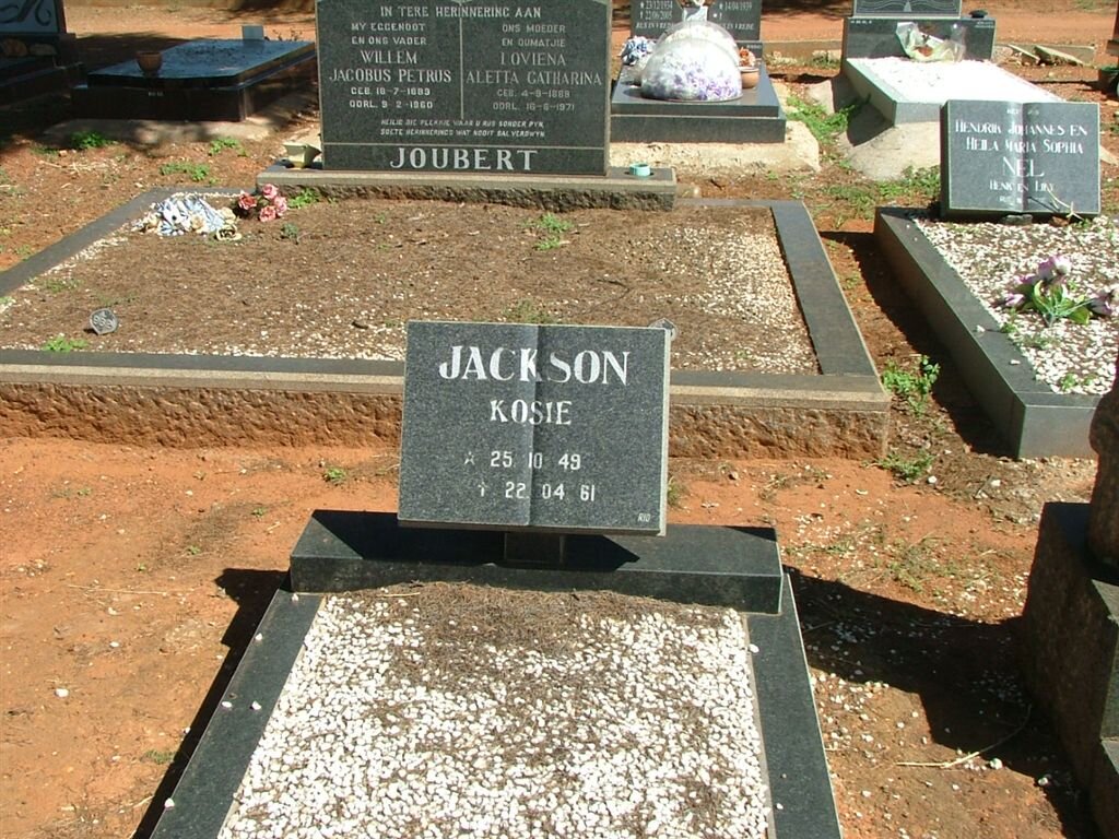 JACKSON Kosie 1949-1961