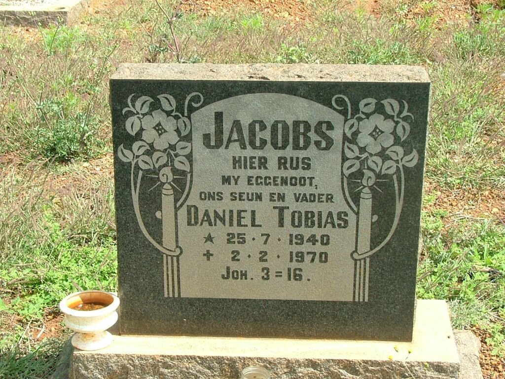 JACOBS Daniel Tobias 1940-1970