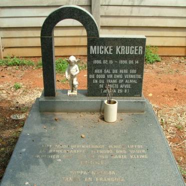 KRUGER Micke 1996-1996