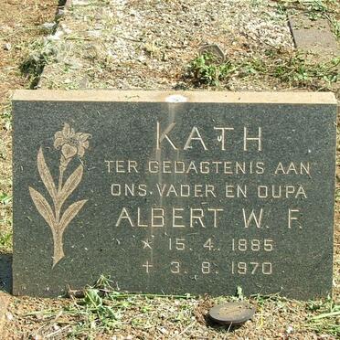 KATH Albert W.F. 1885-1970