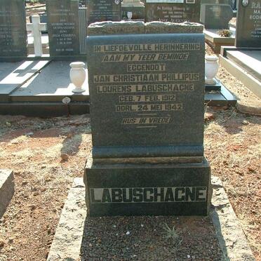 LABUSCHAGNE Jan Christiaan Phillipus Lourens 1912-1942