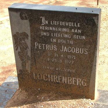 LOCHRENBERG Petrus Jacobus 1971-1977