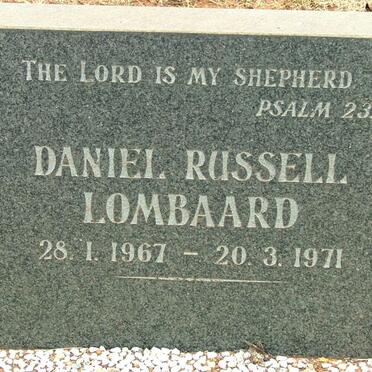 LOMBAARD Daniel Russel 1967-1971
