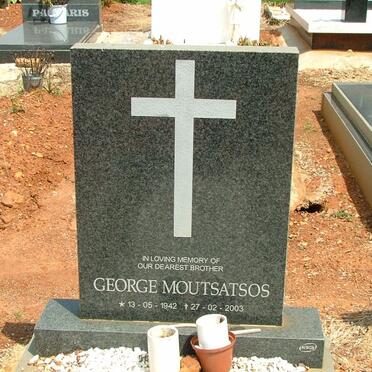 MOUTSATSOS George 1942-2003