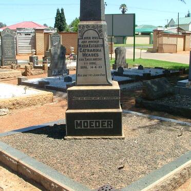 MEADES Maria Elizabeth Catharina nee ENGELBRECHT 1886-1953