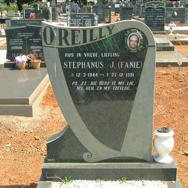 O'REILLY Stephanus J. 1944-1991