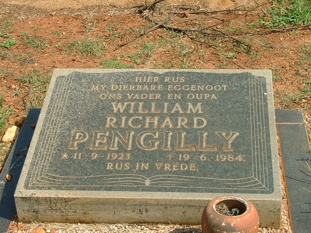 PENGILLY William Richard 1923-1984