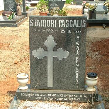 PASCALIS Stathori 1922-1993