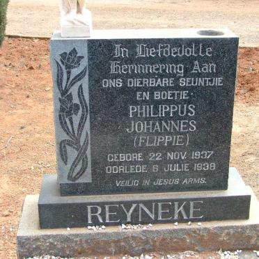 REYNEKE Philippus Johannes 1937-1938