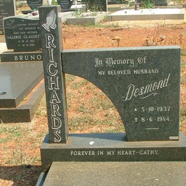 RICHARDS Desmond 1937-1984