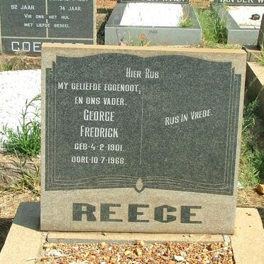 REECE George Fredrick 1901-1966