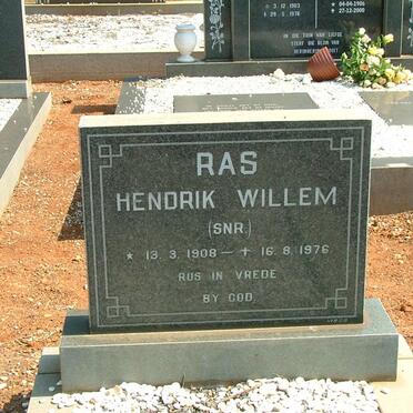 RAS Hendrik Willem 1908-1976