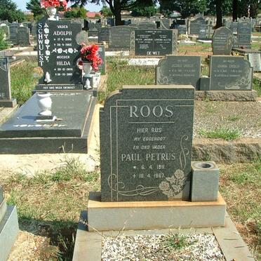 ROOS Paul Petrus 1911-1967