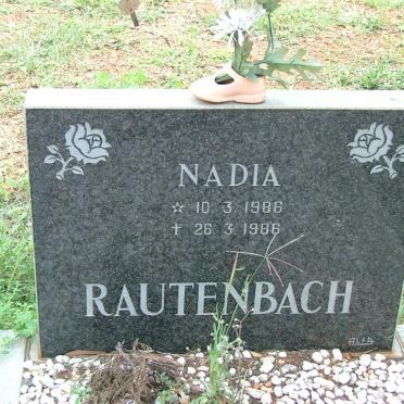 RAUTENBACH Nadia 1986-1986