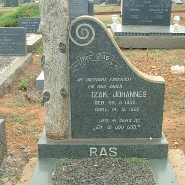 RAS Izak Johannes 1908-1962