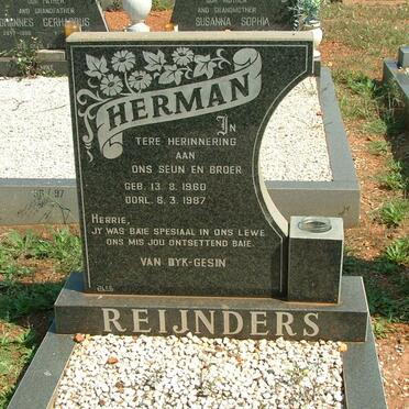 REIJNDERS Herman 1960-1987