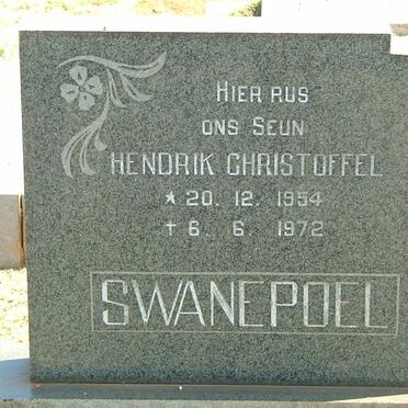SWANEPOEL Hendrik Christoffel 1954-1972