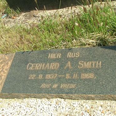 SMITH Gerhard A. 1937-1968