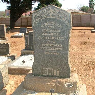 SMIT Nicolaas Willem  -1939