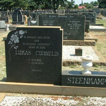 STEENKAMP Lukas Cornelis 1916-1970