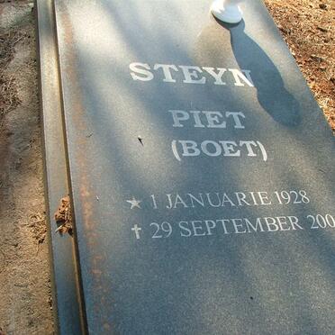 STEYN Piet 1928-2005