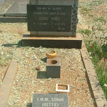 STRÖH George 1898-1971 &amp; E.E.M. STRÖH 1909-1996