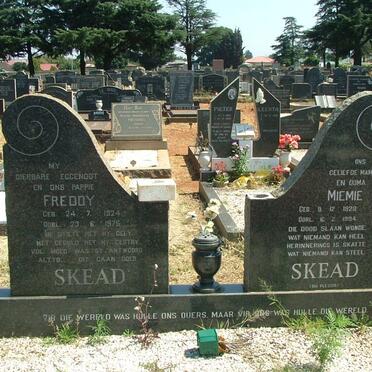 SKEAD Freddy 1924-1975 &amp; Miemie 1928-1994