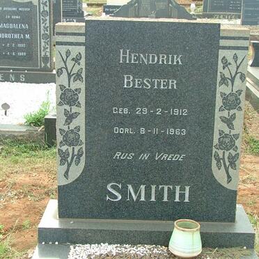 SMITH Hendrik Bester 1912-1963