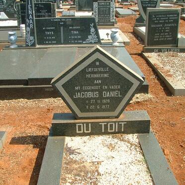 TOIT Jacobus Daniël, du 1928-1977