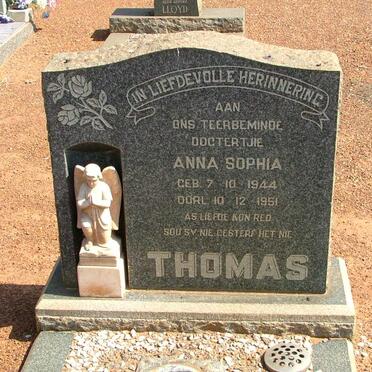 THOMAS Anna Sophia 1944-1951