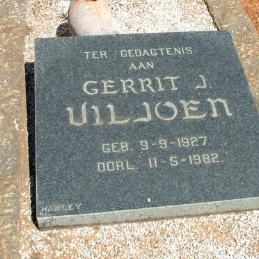 VILJOEN Gerrit J. 1927-1982