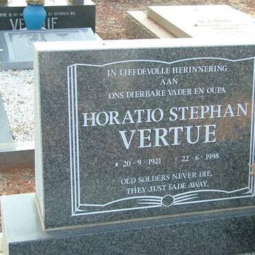 VERTUE Horatio Stephan 1921-1998