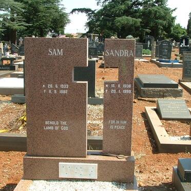 VOS Sam 1933-1982 &amp; Sandra 1936-1999