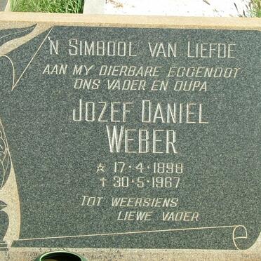 WEBER Jozef Daniel 1898-1967