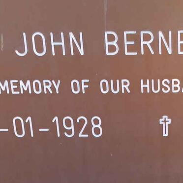 BERNBERG John 1928-2011