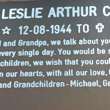 CRIGHTON Leslie Arthur 1944-1994