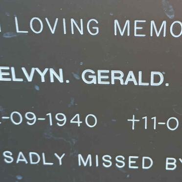DENNY Melvyn Gerald 1940-1997