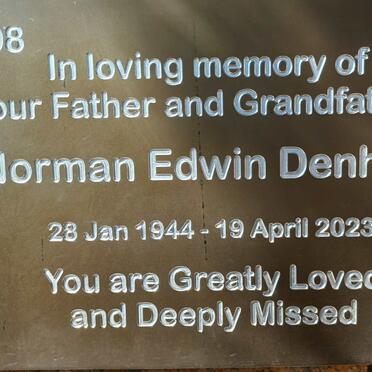DENHAM Norman Edwin 1944-2023