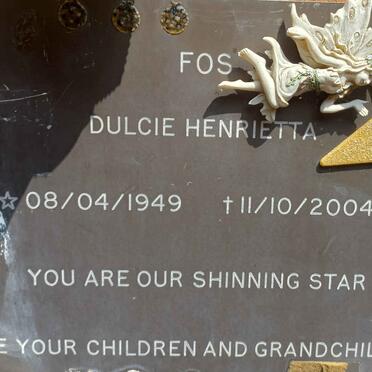 FOS Dulcie Henrietta 1949-2004